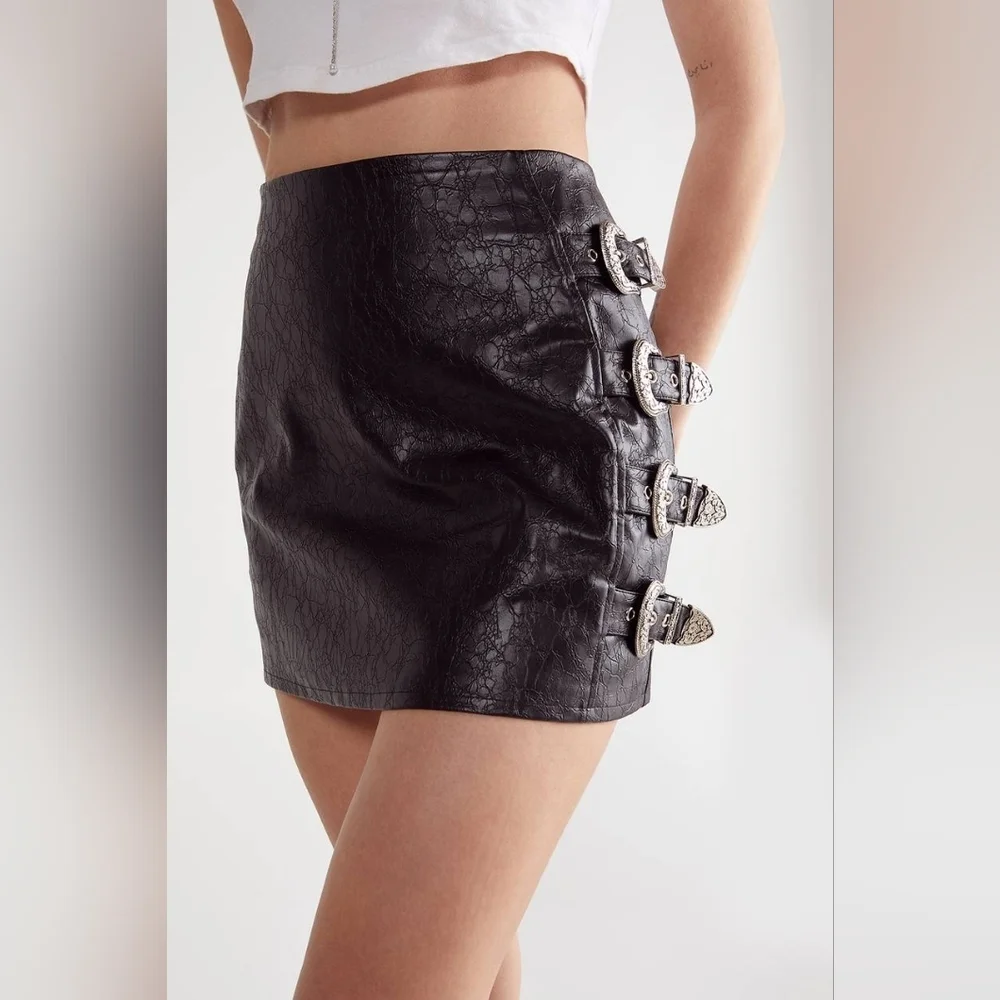 Nasty Gal edgy mini